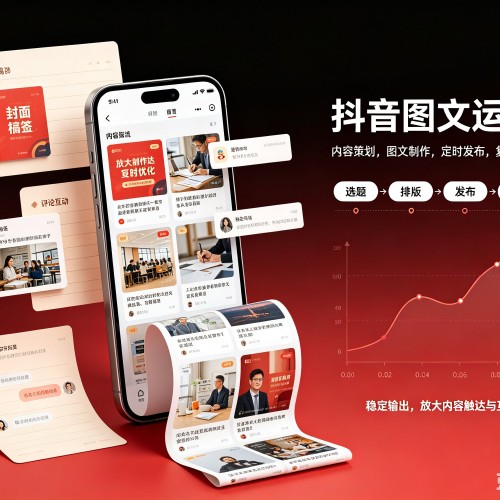 夏河抖音图文代运营服务